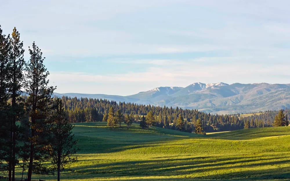 Shining Mountain Ranch in the Sapphire Mountains, Montana